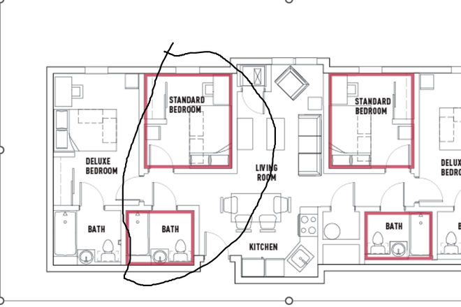 Floor Plan Situation - University Village