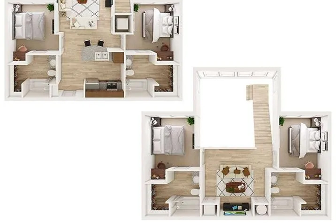 Floorplan - Northpoint Crossing Apartments