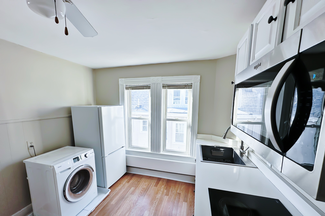 Kitchen - 1 bed for $2150 in Watertown. In- Apartments Unit Laundry, Parking, City View - Furnished