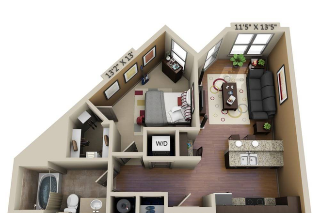 Apartment - Domain College Park Apartments