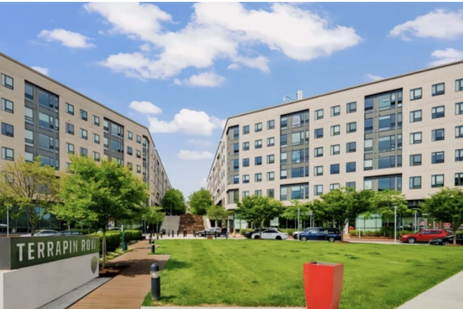 Scenic Landscape at Front Entrance - Terrapin Row Apartments