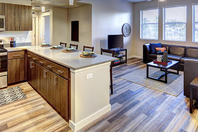 Kitchen - SkyView Relet — 3Bed/3Bath, Private Bath, $1,269/mo, Fall 2026 Apartments