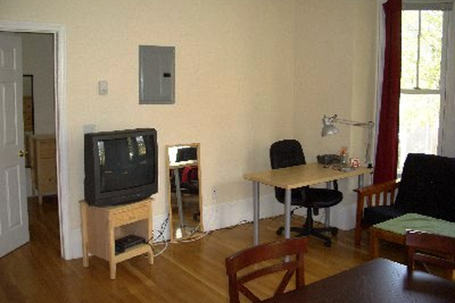 living room - 63 Inman St post-doc house