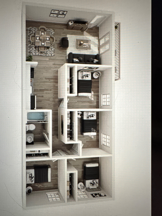 Floor plan - Victory on Salisbury Apartments