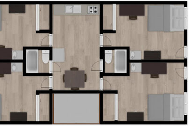 Floorplan - Capri Apartments - Woodside Manor