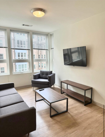 Living area - Landmark Apartments