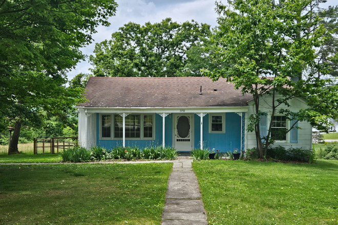 Front of house - 3 Bedroom 1 bath house, 3 miles from VT campus.