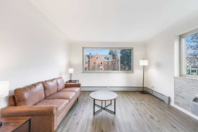 Living Room - Partially Furnished Urban Style Condo Next to DU