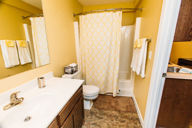 Bathroom - Studio West Apartments (First month of rent free)