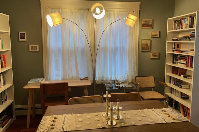 Dining room - 101 Carrington Ave. - Sunny 2-bedroom near intersection of Hope & Olney Apartments