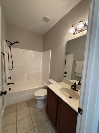 Bathroom first floor - 4 bd 3 ba house