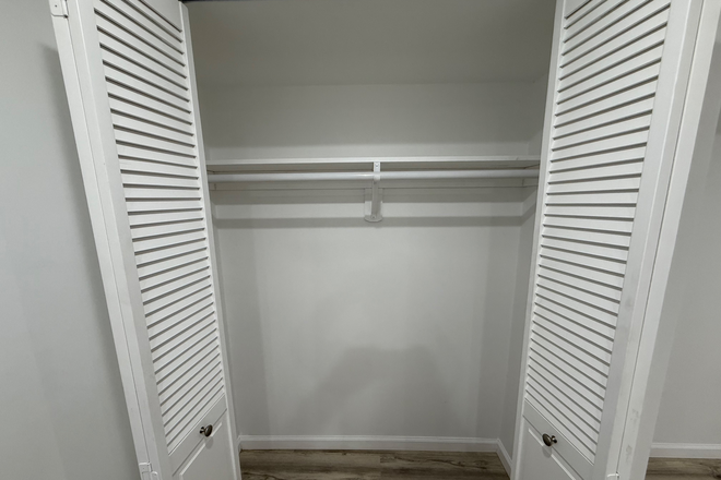Closet - 5 minutes drive to campus -  just renovated beautiful studio Apartments