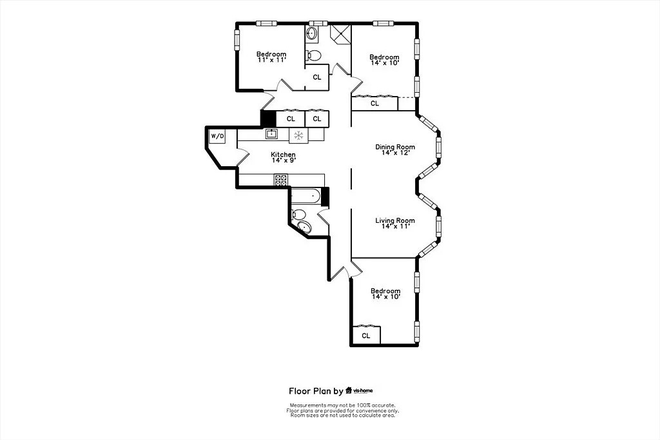 Floorplan - Inman Square Apartment