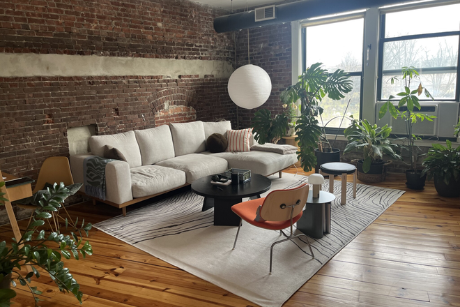 Living Area - *NO BROKER FEE! Large LOFT 1Bed!! GORGEOUS and Convenient!!