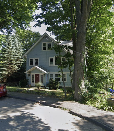 Streetview - 105 Waban Hill - House close to campus