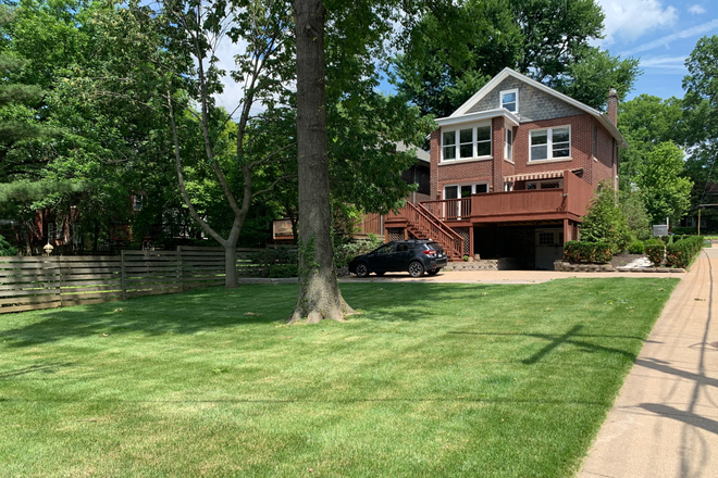 Back yard - 7000 Kingsbury Perfect for WashU Students House