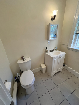 Bathroom - 73 Park Drive Apartments