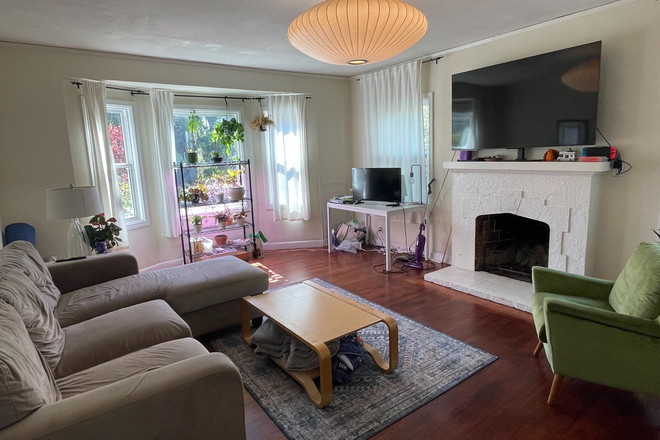 Living Room - South Berkeley Two Bedrooms Available in 3 Bed 1 Bath
