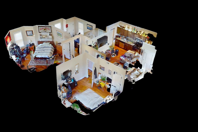 Floor Plan - First floor apartment in Jamaica Plain