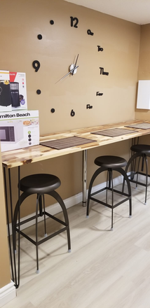 Living Room - One furnished bedroom in a 2-bedroom furnished apartment