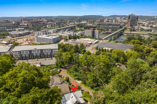 ariel view - Historic Renovated 2BD - Overlooking Knoxville House