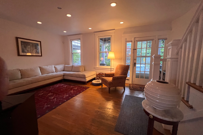 Living Room - Convenient Rental Just One Block from Johns Hopkins University Main Campus
