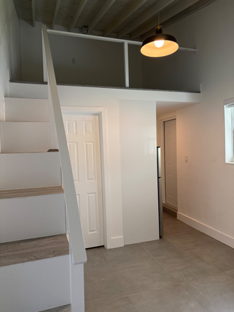 stairs up to loft - Efficiency for Rent - Shenandoah Area House