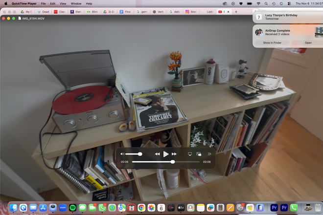 Sorry its a terrible photo. PLS email or DM me because I have lots of videos and can also ft you. - 230 THOMPSON APT 13