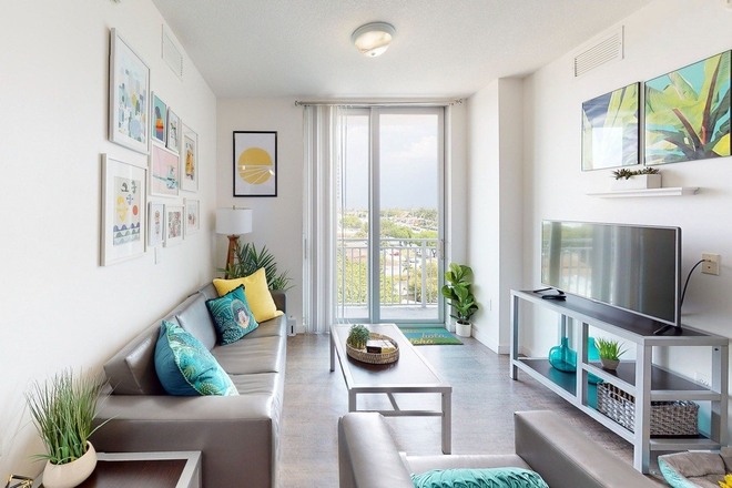 Familyroom - Offsite student apartments located immediately across from the FIU Modesto A. Maidique Campus