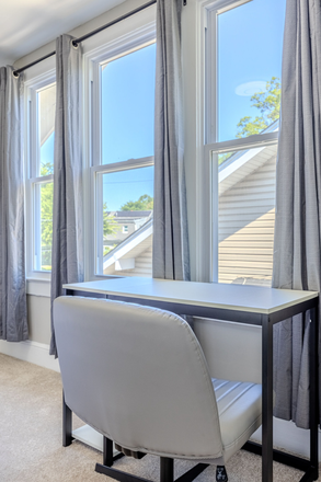 bedroom desk - Fully Furnished Bedroom in Freshly Renovated Home just outside DC