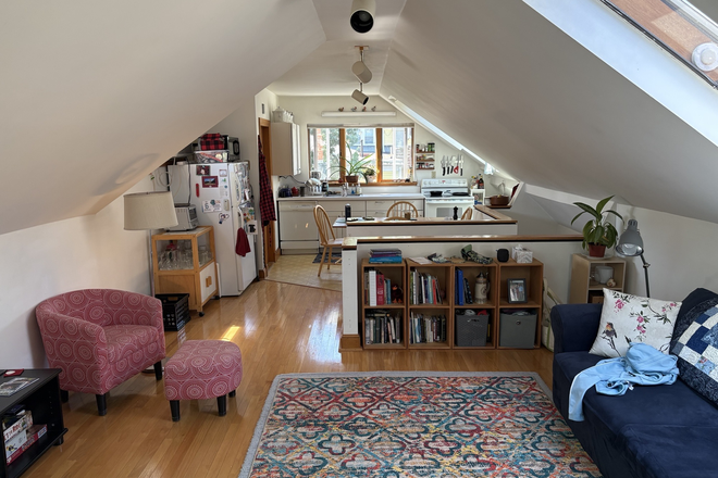kitchen - Fantastic location! furnished third floor apartment utilities are extra 1 person