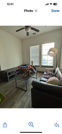 Living Room - Holleman Crossing Apartments