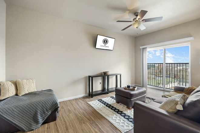 Living room - Grant Street Station Apartments