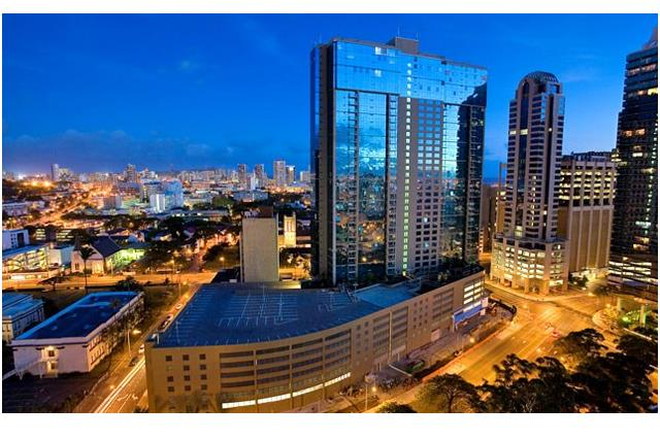 Capitol Place3 - Downtown Honolulu Luxury Furnished Suite at Capitol Place Condo