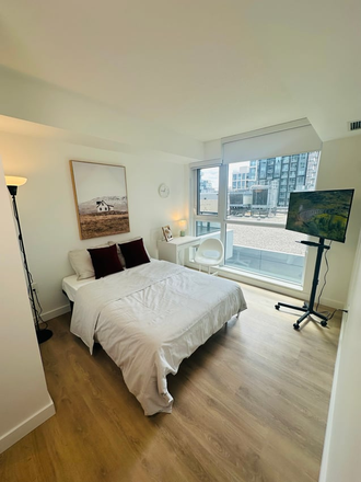 Bedroom - Fully Furnished Private Rooms | King West Near St. Andrew Station & UofT St. George