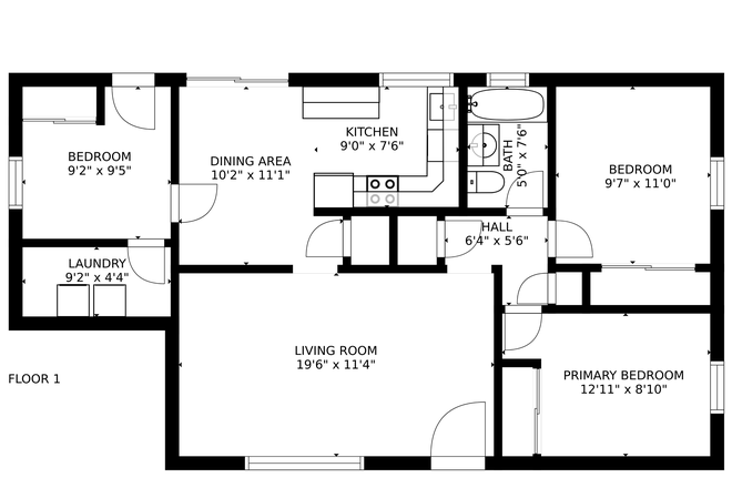 Floorplan - Charming South Boulder 3-Bedroom Home with Flatiron Views