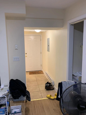 Visit hubrealtyproperties.com - Mission Hill, large garden level studio, on the green line T Apartments