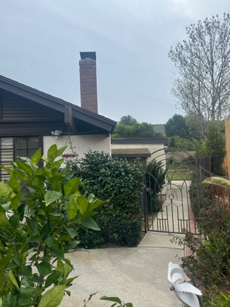 Private entrance gate. - Furnished Study-Ready Room Near UCI – All Utilities Included House