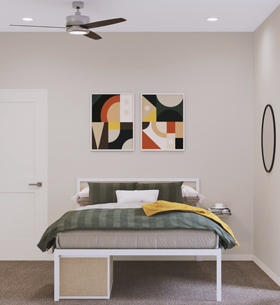 bedroom - Apsen Apartment 2 bedroom 2 bath (one bed available)