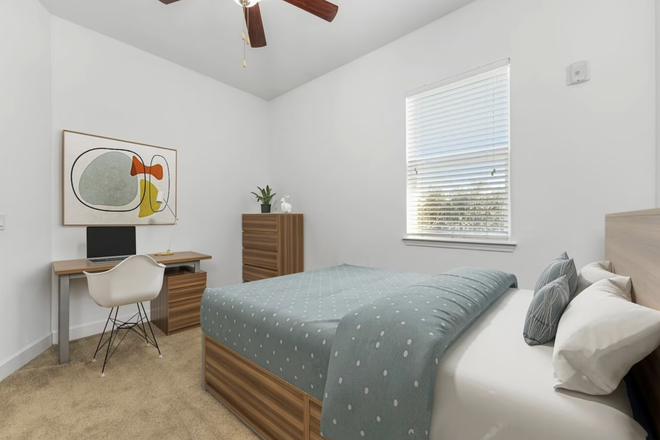 Bedroom - Lux 13 Apartments, Single Bed + Bath in 4 Bedroom Unit, Summer 2026 Subleasing