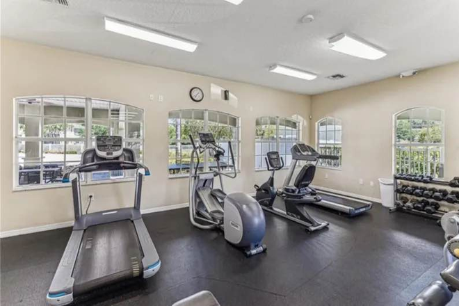 Gym - All Inclusive, Fully Furnished, 2 Private Rooms Available in Gated Community, 20 Minutes from Campus Townhome
