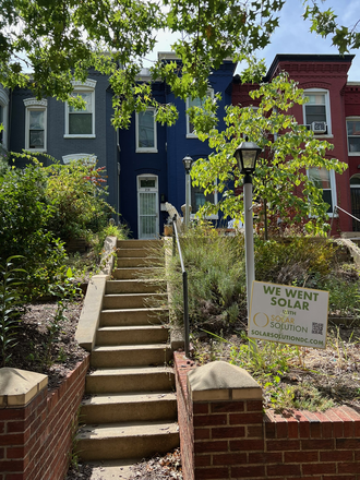 Front of house - Upscale Serenity on K street Townhome