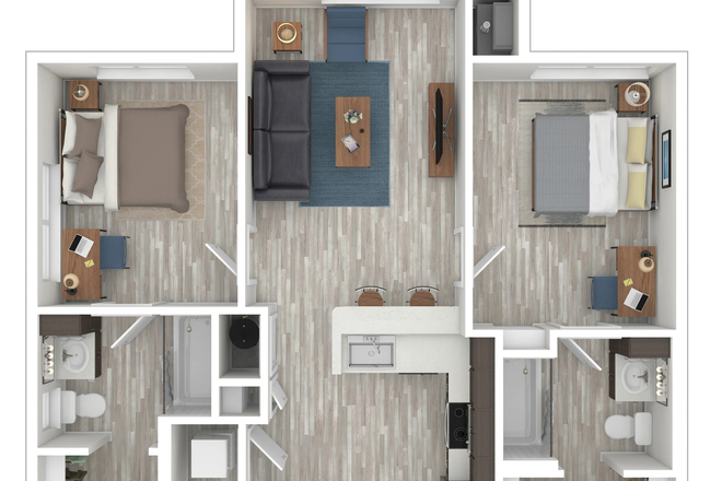 Floorplan - Cedar Point Apartments, Great amenities, Near bus stop.