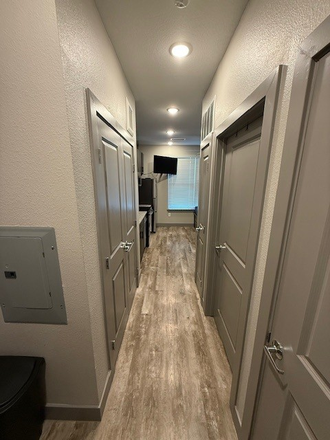 Hallway - Elara at The Sawmill Apartments