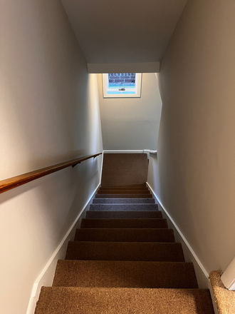 Stairs to lower level - Bromley Drive Townhomes; Room with Separate Entrance and Laundry, Available now