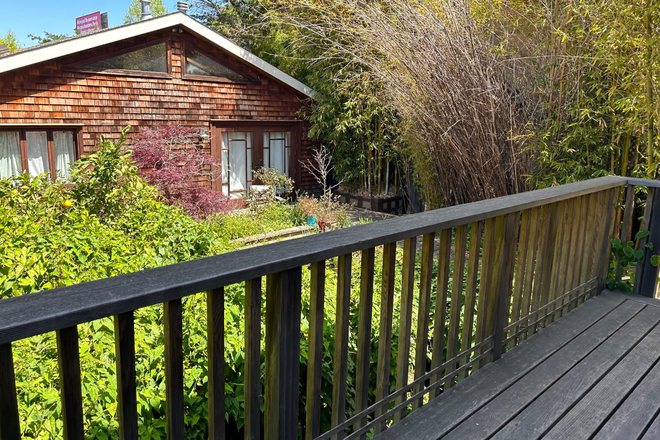 Backyard - Private room in 5-bedroom house close to campus/trader joes