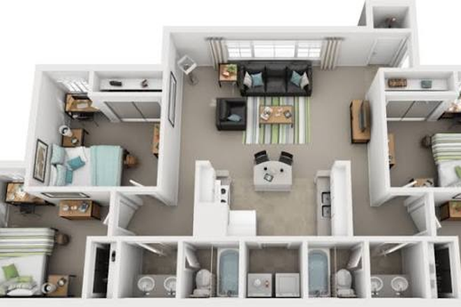 Floorplan - Tremont Student Living