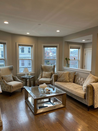 Living room - Right by Harvard Hospitals and Medical School - SUPER convenient! Apartments