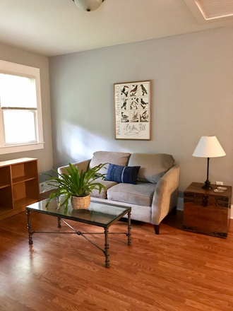 Living Room - Furnished Garage Apartment One Block from East Campus