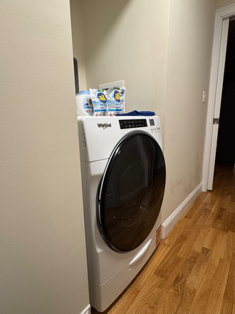 Washer and dryer in one - Sublet a room in 2 bed 2 bath Fenway apartment near Northeastern campus in June and July